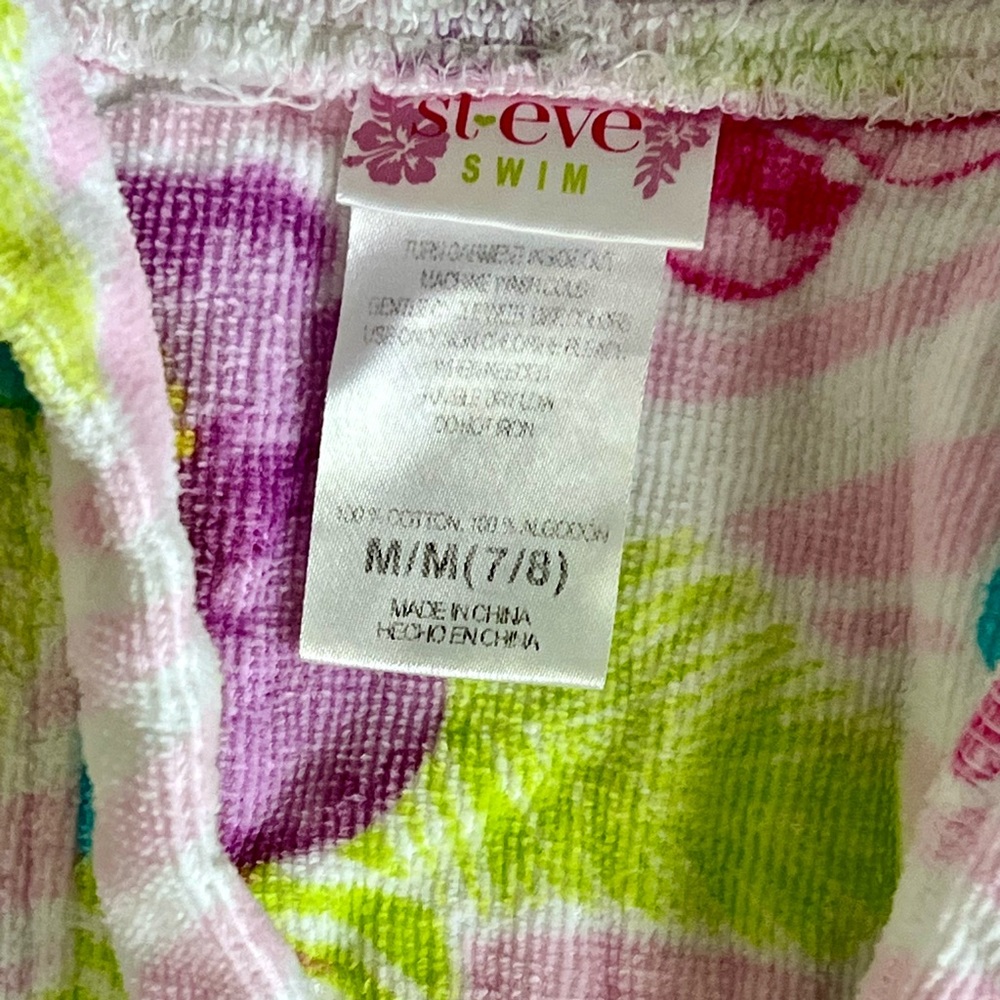 Terry Cloth Robe Size M - Picture 5 of 5